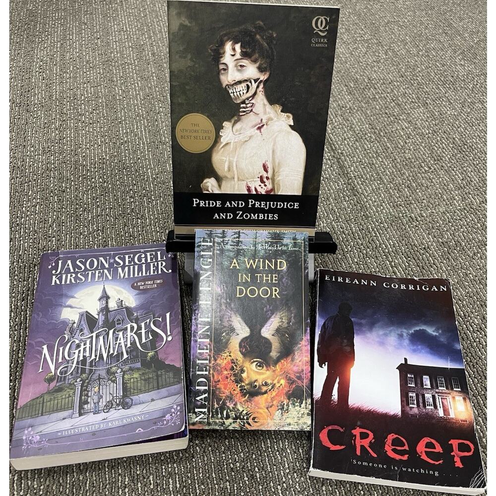 Creepy, Scary, Haunted, Thriller Books Lot of 4
